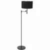 Lampes En Tissu-Luminaires Steinhauer Lampadaire Steinhauer Stang LED Noir, 2 lumières