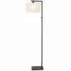 Lampes En Tissu-Luminaires Steinhauer Lampadaire Steinhauer Stang Noir, 1 lumière