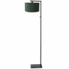 Lampes En Tissu-Luminaires Steinhauer Lampadaire Steinhauer Stang Noir, 1 lumière