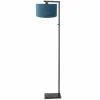 Lampes En Tissu-Luminaires Steinhauer Lampadaire Steinhauer Stang Noir, 1 lumière