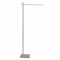 Luminaires Steinhauer Lampadaire Steinhauer Stekk LED Acier inoxydable, Blanc, 1 lumière* Lampadaires Et Lampes Sur Pied