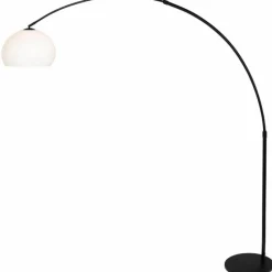 Luminaires Steinhauer Lampadaire Steinhauer Stresa Noir, 1 lumière* Lampadaires Et Lampes Sur Pied