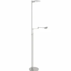 Luminaires Steinhauer Lampadaire Steinhauer Turound LED Acier inoxydable, 2 lumières* Éclairage Led