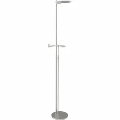 Luminaires Steinhauer Lampadaire Steinhauer Turound LED Acier inoxydable, 2 lumières* Éclairage Led