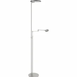 Luminaires Steinhauer Lampadaire Steinhauer Turound LED Acier inoxydable, 2 lumières* Éclairage Led