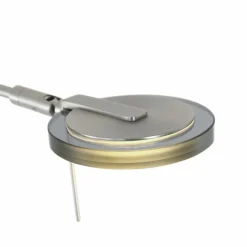 Luminaires Steinhauer Lampadaire Steinhauer Turound LED Acier brossé, 2 lumières* Lampadaires Et Lampes Sur Pied