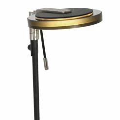 Suspension Verre Fumé-Luminaires Steinhauer Lampadaire Steinhauer Turound LED Noir, 1 lumière