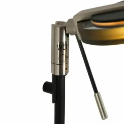 Suspension Verre Fumé-Luminaires Steinhauer Lampadaire Steinhauer Turound LED Noir, 1 lumière