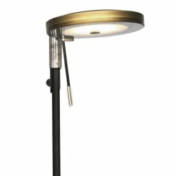 Suspension Verre Fumé-Luminaires Steinhauer Lampadaire Steinhauer Turound LED Noir, 1 lumière