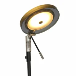Suspension Verre Fumé-Luminaires Steinhauer Lampadaire Steinhauer Turound LED Noir, 1 lumière