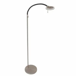 Luminaires Steinhauer Lampadaire Steinhauer Turound LED Acier brossé, 1 lumière