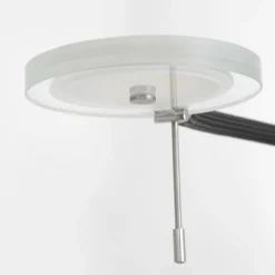 Luminaires Steinhauer Lampadaire Steinhauer Turound LED Acier brossé, 1 lumière