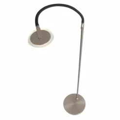 Luminaires Steinhauer Lampadaire Steinhauer Turound LED Acier brossé, 1 lumière
