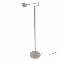 Luminaires Steinhauer Lampadaire Steinhauer Turound LED Acier brossé, 1 lumière