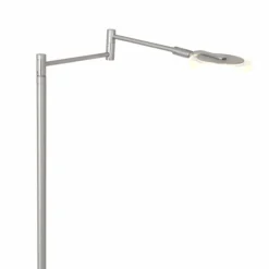 Luminaires Steinhauer Lampadaire Steinhauer Turound LED Acier brossé, 1 lumière