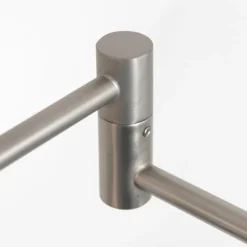 Luminaires Steinhauer Lampadaire Steinhauer Turound LED Acier brossé, 1 lumière