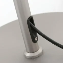 Luminaires Steinhauer Lampadaire Steinhauer Turound LED Acier brossé, 1 lumière