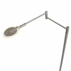 Luminaires Steinhauer Lampadaire Steinhauer Turound LED Acier brossé, 1 lumière