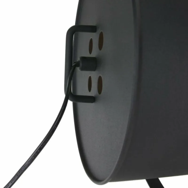 Lampes Industrielles-Luminaires Steinhauer Lampadaire Steinhauer Twaki Noir, 1 lumière