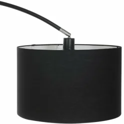 Lampes En Tissu-Luminaires Steinhauer Lampadaire Steinhauer Twaki Noir, 1 lumière