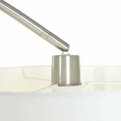 Lampes En Tissu-Luminaires Steinhauer Lampadaire Steinhauer Twaki Acier inoxydable, 1 lumière