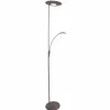 Luminaires Steinhauer Lampadaire Steinhauer Zenith LED Acier inoxydable, 2 lumières* Éclairage Led