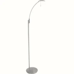 Luminaires Steinhauer Lampadaire Steinhauer Zenith LED Acier inoxydable, 1 lumière* Éclairage Led