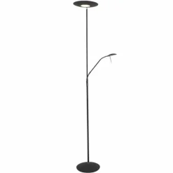 Luminaires Steinhauer Lampadaire Steinhauer ZENITH LED Noir, 2 lumières* Éclairage Led
