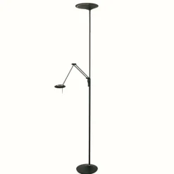 Luminaires Steinhauer Lampadaire Steinhauer Zodiac LED Noir, 2 lumières* Lampadaires Et Lampes Sur Pied