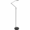 Luminaires Steinhauer Lampadaire Steinhauer Zodiac LED Noir, 2 lumières* Éclairage Led