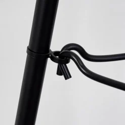 Lampes Vintages & Rétros-hofstein Lampadaire Teheran Noir, 1 lumière