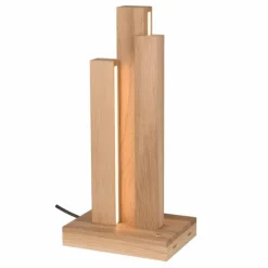 Luminaires Scandinaves-hofstein Lampadaire Tejedor LED Chrome, Écru, 1 lumière