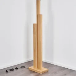 Style Boho-Chic-hofstein Lampadaire Tejedor LED Écru, 3 lumières