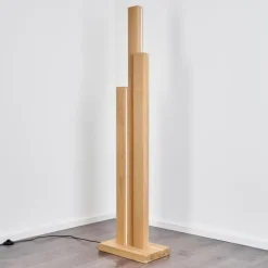 Style Boho-Chic-hofstein Lampadaire Tejedor LED Écru, 3 lumières