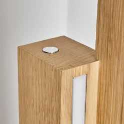 Style Boho-Chic-hofstein Lampadaire Tejedor LED Écru, 2 lumières