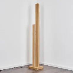 Style Boho-Chic-hofstein Lampadaire Tejedor LED Écru, 2 lumières