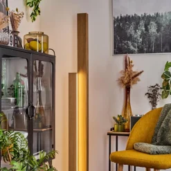 Style Boho-Chic-hofstein Lampadaire Tejedor LED Écru, 2 lumières