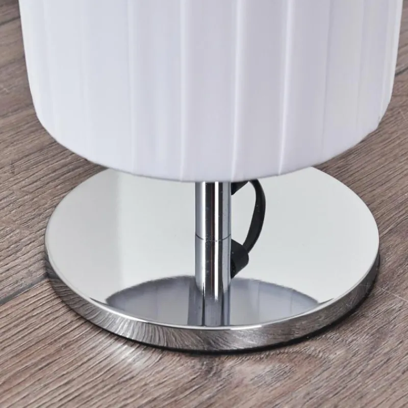 Lampes En Tissu-hofstein Lampadaire Tekmal Chrome, 2 lumières