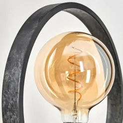 Lampes Industrielles-hofstein Lampadaire Tercel Gris, Noir, 3 lumières