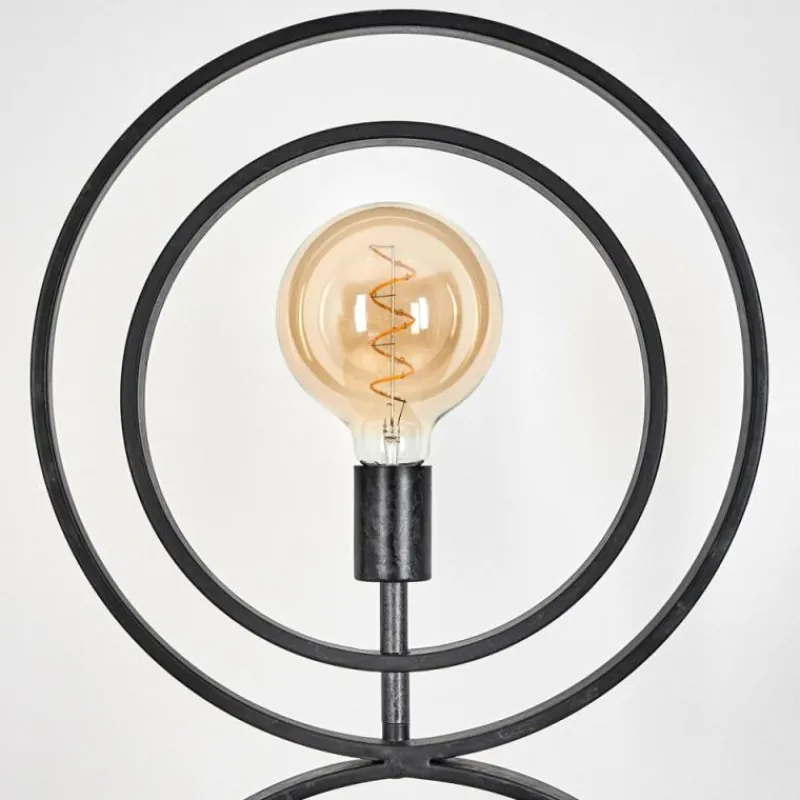 Lampes Industrielles-hofstein Lampadaire Tercel Gris, Noir, 3 lumières