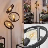 Lampes Industrielles-hofstein Lampadaire Theareabarivat Anthracite, 3 lumières