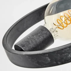 Lampes Industrielles-hofstein Lampadaire Theareabarivat Anthracite, 3 lumières