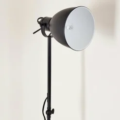 hofstein Lampadaire Timola Noir, 1 lumière