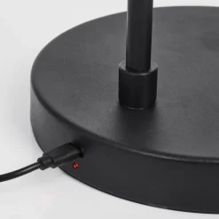 hofstein Lampadaire Tontolos LED Noir, 1 lumière