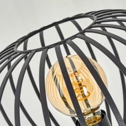 Lampes Vintages & Rétros-hofstein Lampadaire Trapichera Noir, 1 lumière