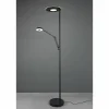 Luminaires Trio Lampadaire Trio Barrie LED Noir, 2 lumières* Éclairage Led