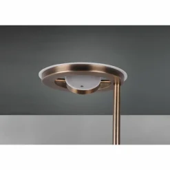 Luminaires Trio Lampadaire Trio Barrie LED Vieux laiton, 2 lumières* Éclairage Led