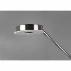 Luminaires Trio Lampadaire Trio Barrie LED Nickel mat, 2 lumières* Éclairage Led