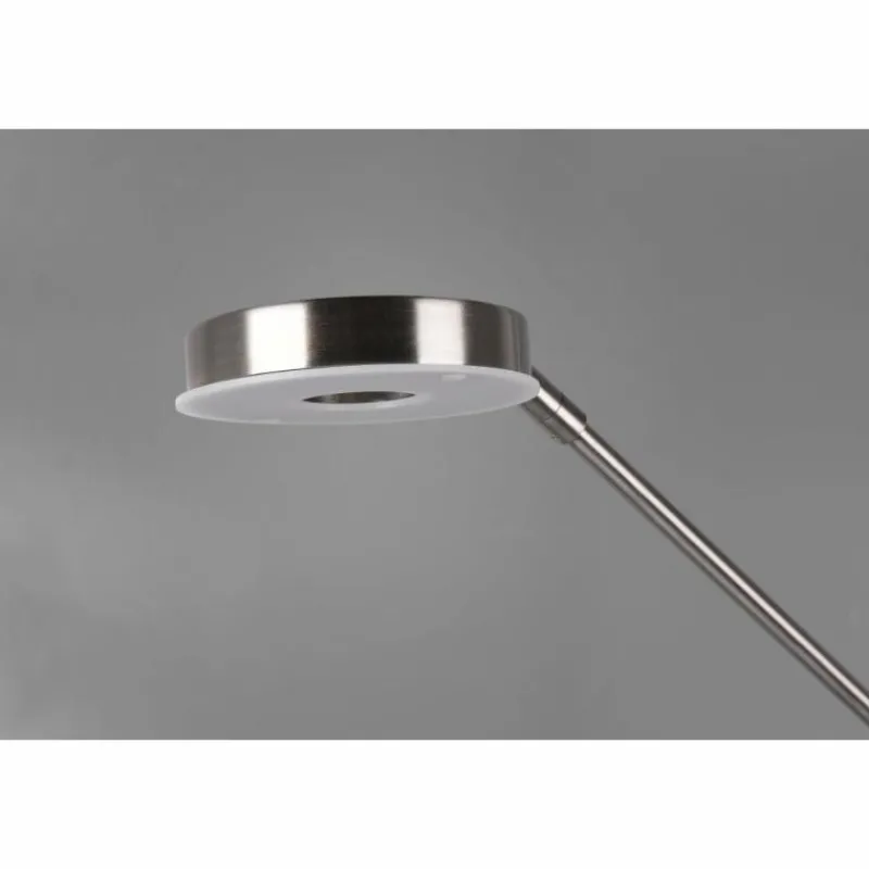 Luminaires Trio Lampadaire Trio Barrie LED Nickel mat, 2 lumières* Éclairage Led