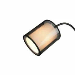 Lampes En Tissu-Luminaires Trio Lampadaire Trio Burton Noir, 2 lumières